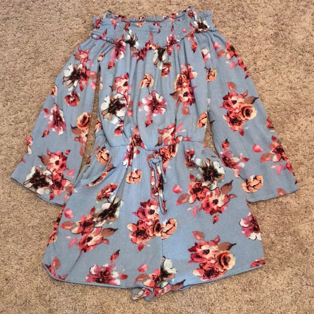Off the shoulder romper